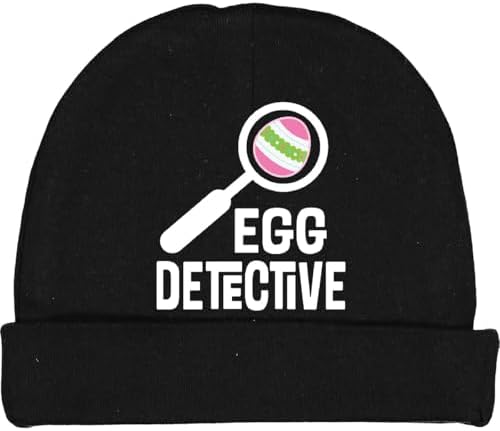 inktastic Easter Egg Detective Baby Beanie Hat 1