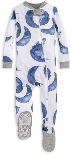 Burts Bees Baby Boys Pajamas Organic Cotton Footed Sleeper