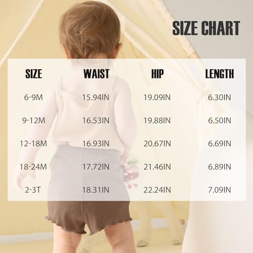 SOBOWO Toddler Girl Shorts