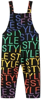 Adjustable Overalls for Little Boys Girls Cute Prints