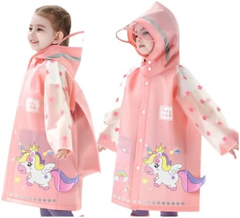 Eco-Friendly Kids Rain Coats for Boys Girls