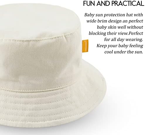 JANGANNSA Cotton Baby Sun Hats