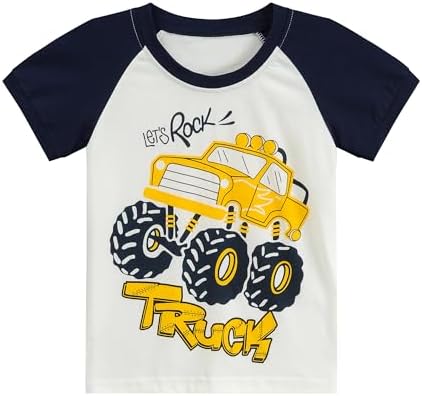 Little Hand toddler boys dinosaur summer pajamas