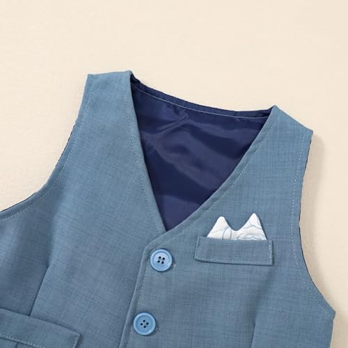 YALLET Baby Boy Suits 4Pcs Set