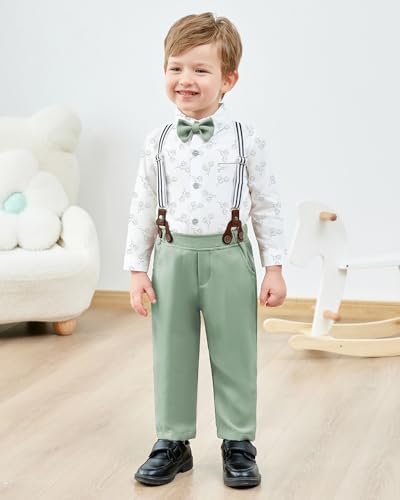ZOEREA Boys Tuxedo Set