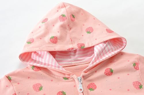 Little Hand Girls Dinosaur Hoodie