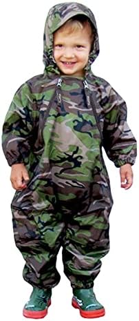 Tuffo baby boys coverall waterproof overalls with dual zippers