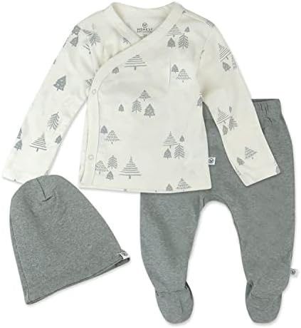 HonestBaby 3-Piece Organic Cotton K