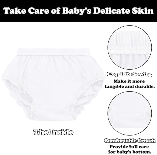 Bamboo Ruffle Babydoll Diaper Covers