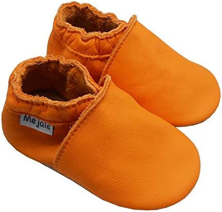 Mejale Baby Leather Shoes Soft Sole Moccasins