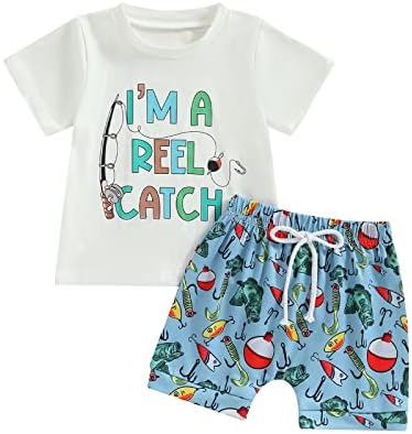 Kupretty Baby Boy Clothes Cool Comfortable Summer Outfit for Toddler Boys