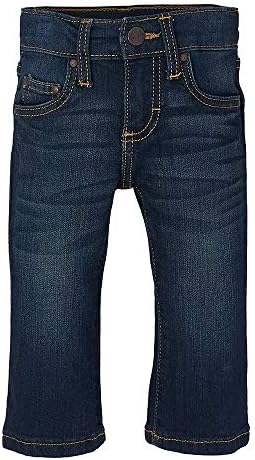 Warm Stretchy Five-Pocket Boot Cut Jean