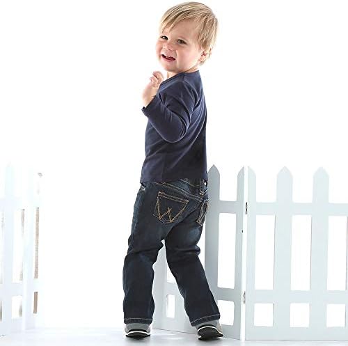 Warm Stretchy Five-Pocket Boot Cut Jean