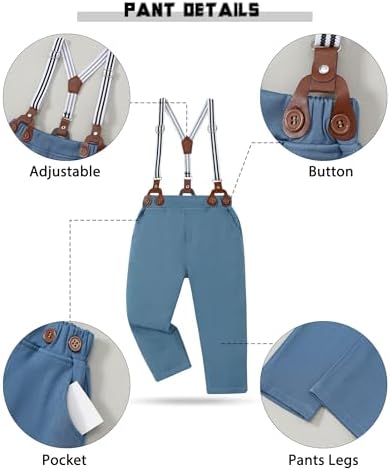 YUEMION Toddler Boy Formal Suits