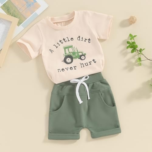 Soft Trendy Toddler Boy Summer Set