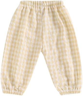 Premium Gingham Pants for Kids - Soft and Cozy for Autumn