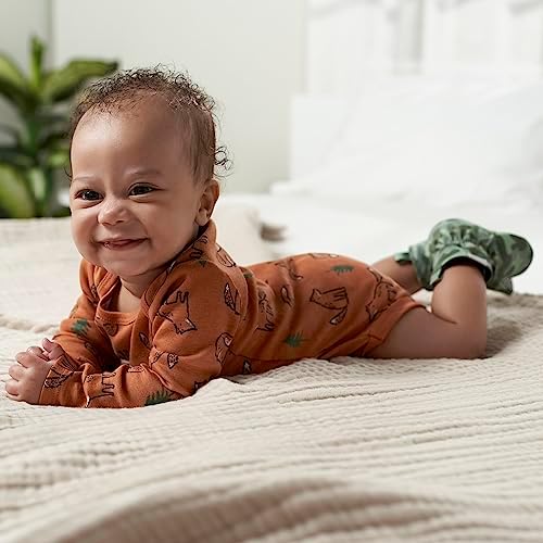 Gerber Baby Boys 6-Pack Long Sleeve Onesies Bodysuit