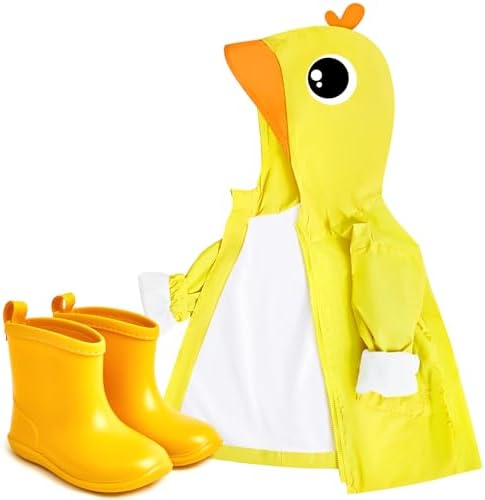 Twistover Toddler Rain Coats Boots Set