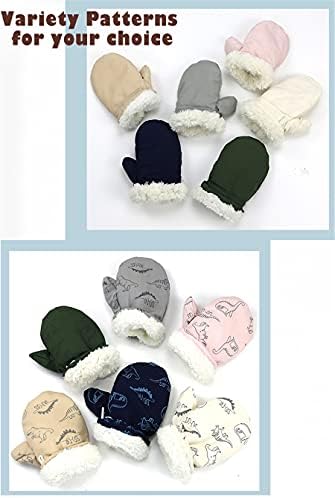 Warm Safe Winter Mittens for Babies Kids