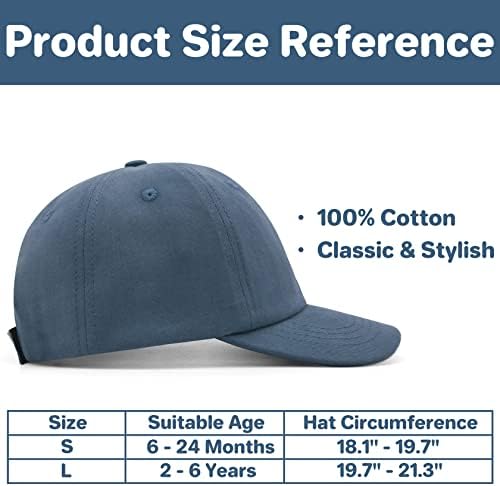 Premium UPF 50 Cotton Baseball Cap for BabiesAdjustable Stylish
