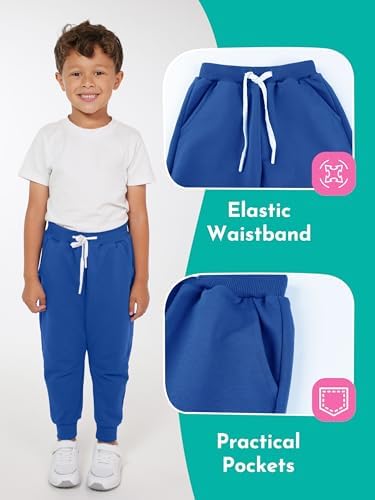 Resinta 3-Pack Toddler Boys Sweatpants