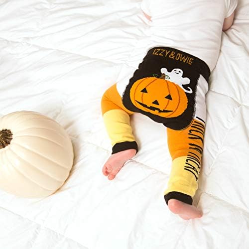 Pavilion Gift Company Izzy Owie Trick Or Treat Halloween Premium Baby Leggings