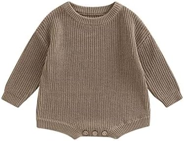Woshilaocai 100 Acrylic Knit Romper