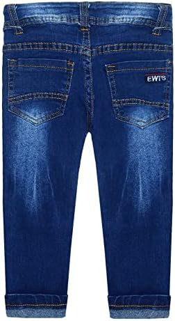 KIDSCOOL SPACE Little Ripped Elastic Jeans for Baby Kids