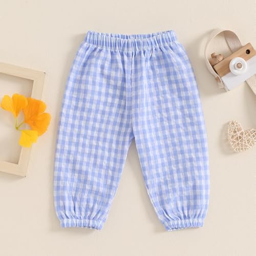 Stylish Child Gingham Pants
