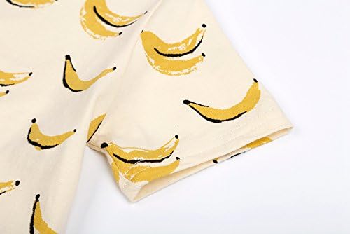 Sanlutoz Boys Banana T-Shirt and Cotton Shorts Set for Toddlers