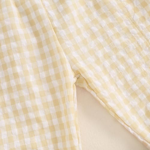 Premium Gingham Pants for Kids - Soft and Cozy for Autumn
