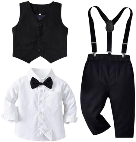 5 Piece Gentleman Wedding Fit Toddler Set