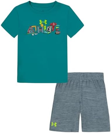 Under Armour Boys T-Shirt Shorts Lightweight Breathable
