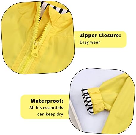YOUNGER TREE Cartoon Duck Raincoat
