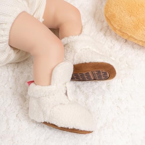 Perfect Cozy Fleece Booties for Babies