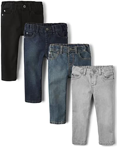 4-Piece Baby Boy Slim Jeans from The Childrens Place