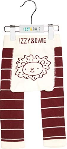 Pavilion Gift Company Lion-Red Leggings for Baby Boys