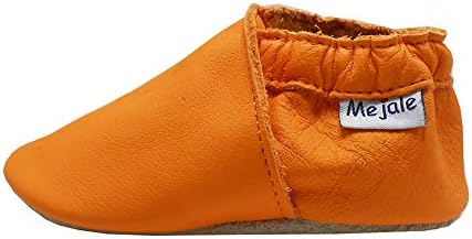 Mejale Baby Leather Shoes Soft Sole Moccasins