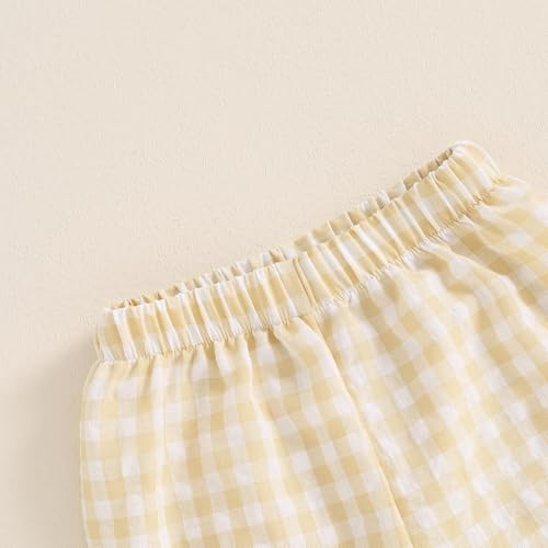 Premium Gingham Pants for Kids - Soft and Cozy for Autumn