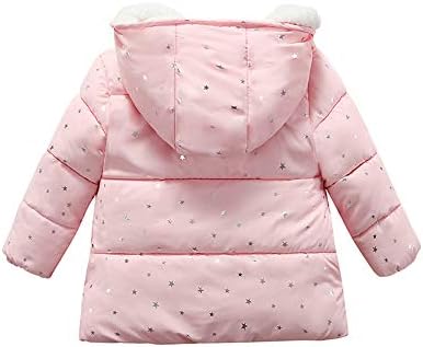 Dimple Winter Jacket for Kids Cute Star Print