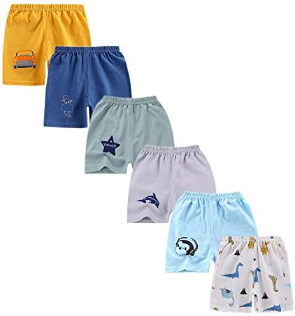 Premium Elastic Waist Cotton Shorts for Toddlers