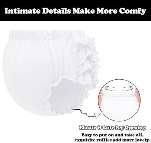 Bamboo Ruffle Babydoll Diaper Covers