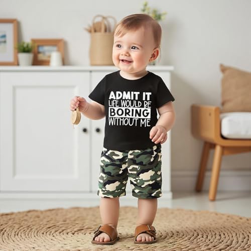 Fun Trendy Toddler Clothing Set for 1T 2T 3T 4T 5T