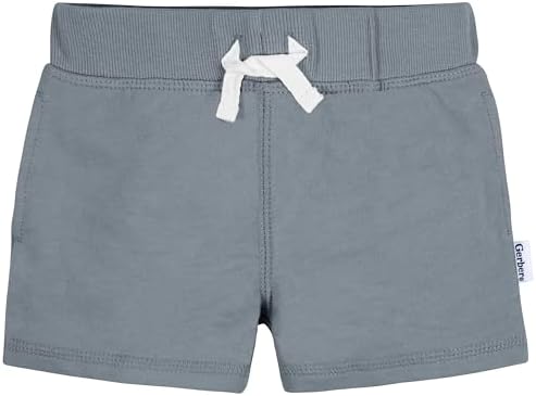 Gerber Baby Boys 3-Pack Pull-On Knit Shorts