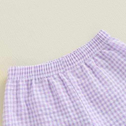Plaid Summer Joggers