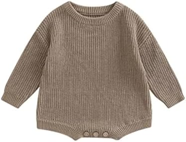 Woshilaocai 100 Acrylic Knit Romper