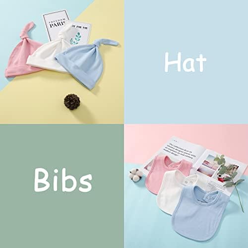 IADOER 100 Cotton Baby Layette Set for Newborn Boys Girls