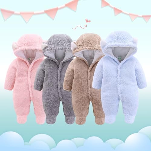 CYTAFE Cute Bear Snowsuit for Babies
