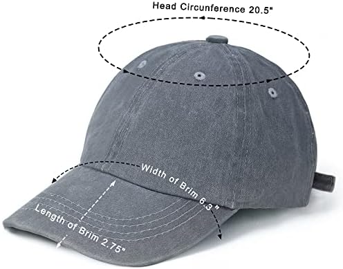 Distressed Washed Baseball Cap for Kids 2-8