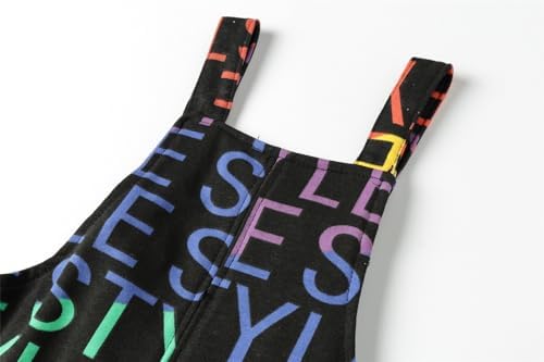 Adjustable Overalls for Little Boys Girls Cute Prints